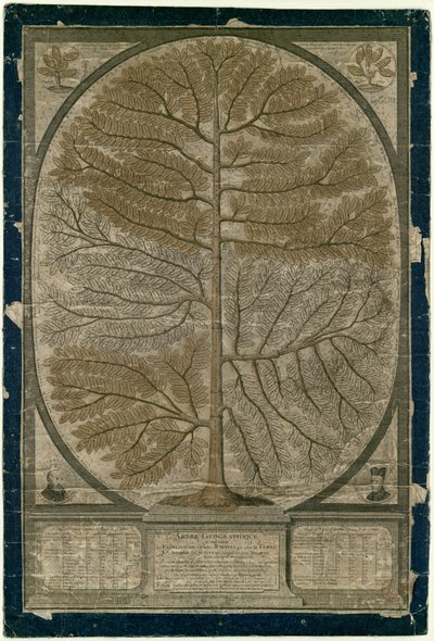 Geographical Tree Jesuits by Unbekannt Unbekannt